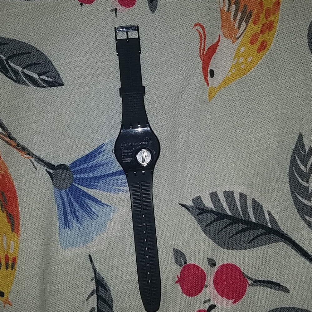 SWATCH black watch - Picture 2 of 5